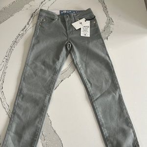 Soft stretch 7 for all mankind girls jeans size 7 brand new
